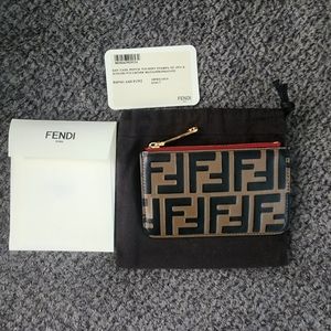 Fendi Zucca Key Pouch